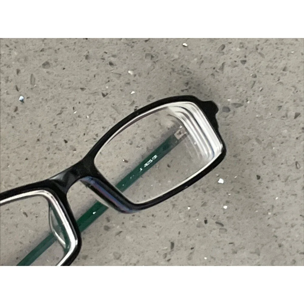 KLiiK eyeglasses frames ONLY Denmark 49-15-135 black full rim rectangle multi
